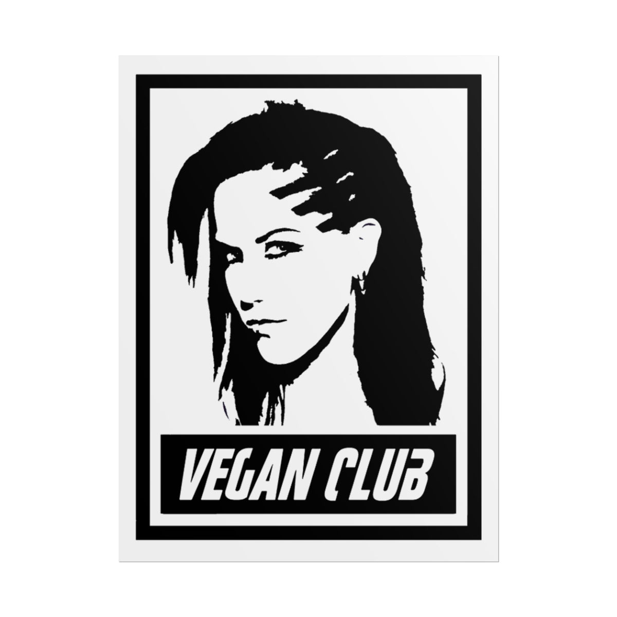 Vegan Club Poster - Alissa White Gluz