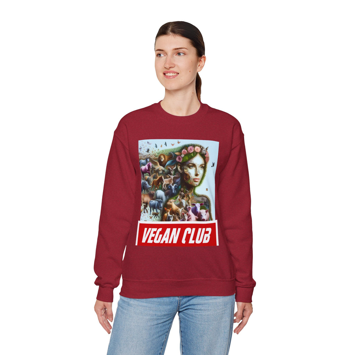 Vegan Club Princess Sweatshirt