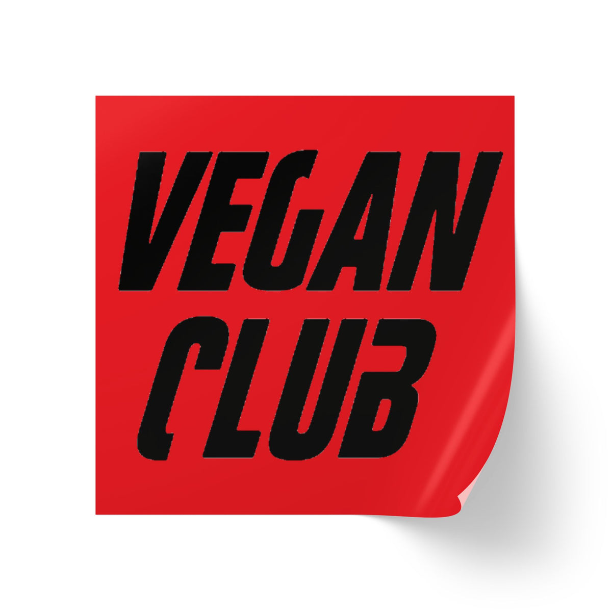 Vegan Club Stickers