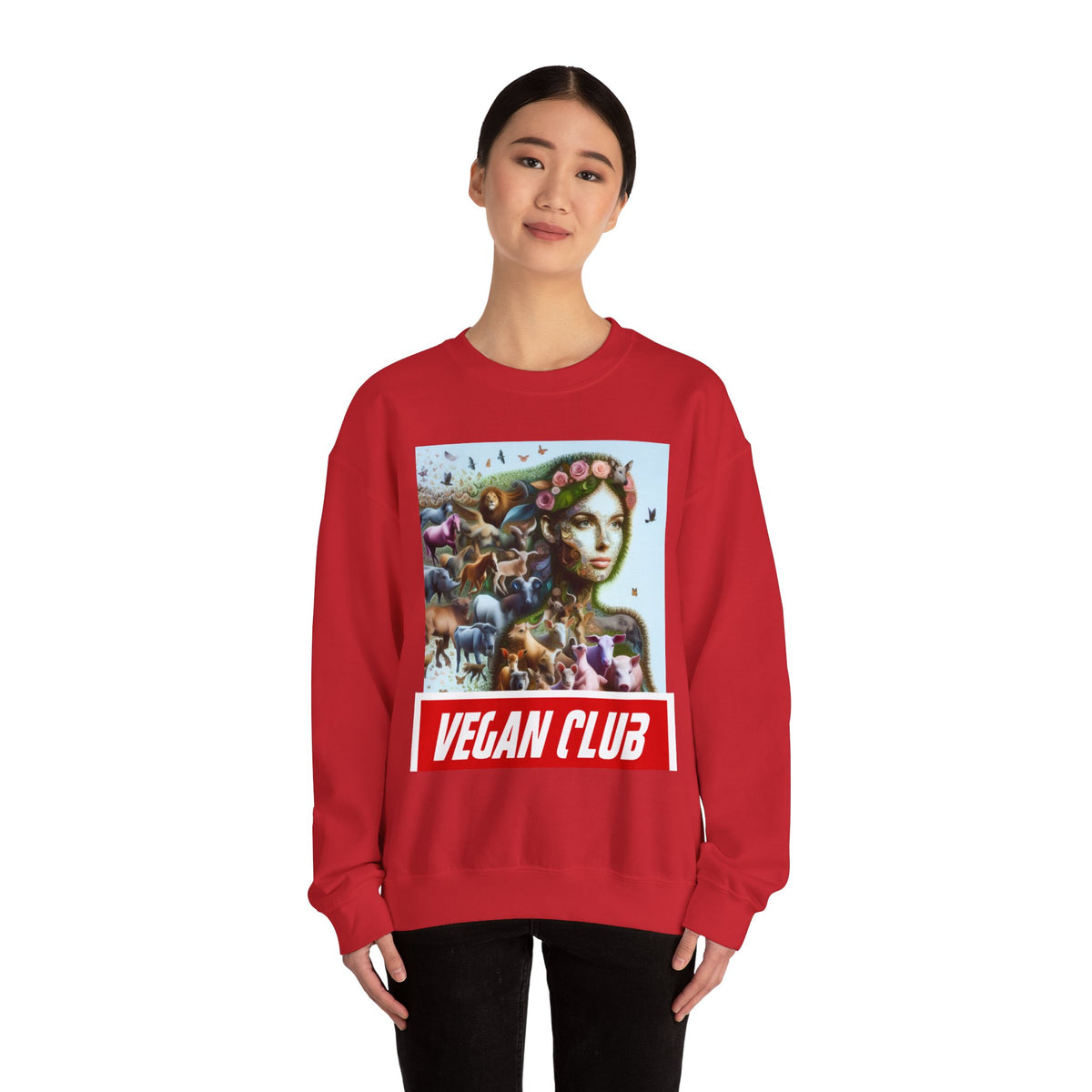 Vegan Club Princess Sweatshirt