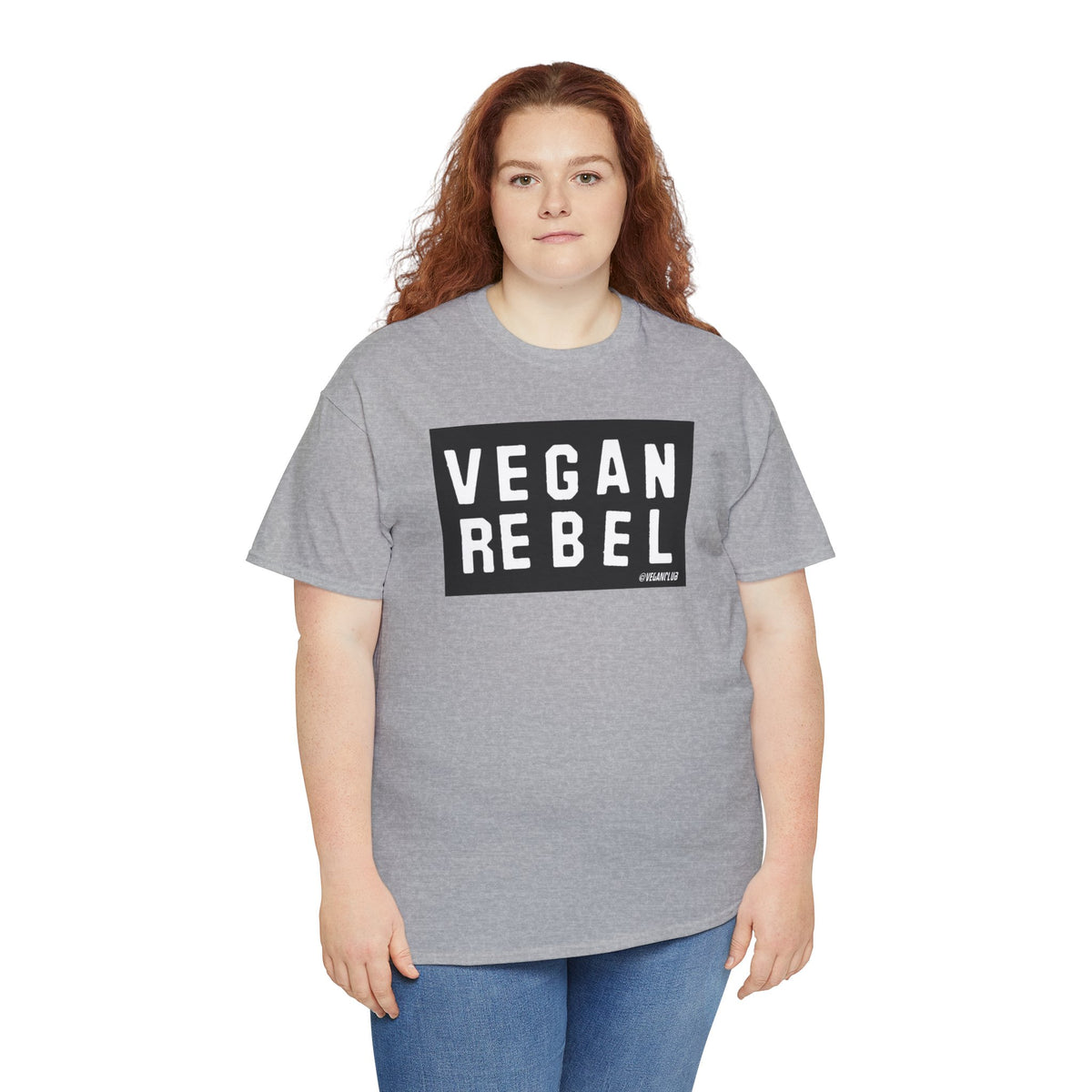 Vegan Rebel T-shirt - Unisex Heavy Cotton Tee