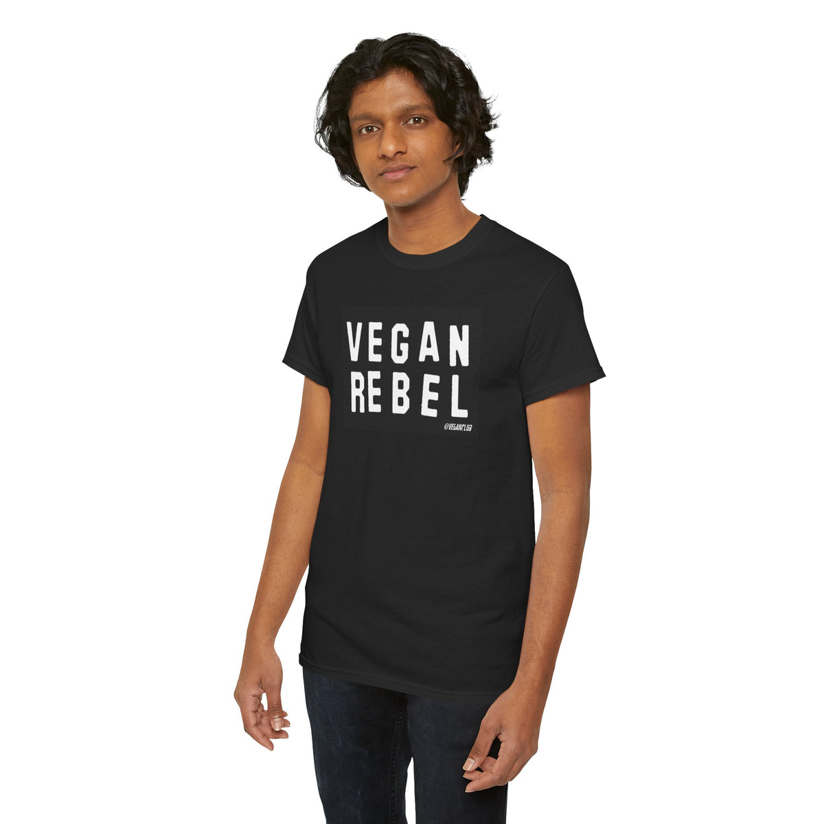 Vegan Rebel T-shirt - Unisex Heavy Cotton Tee