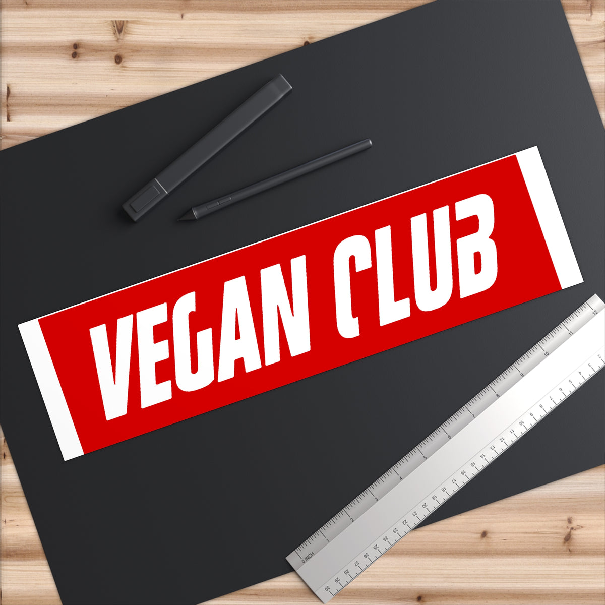 Vegan Club Bumper Stickers