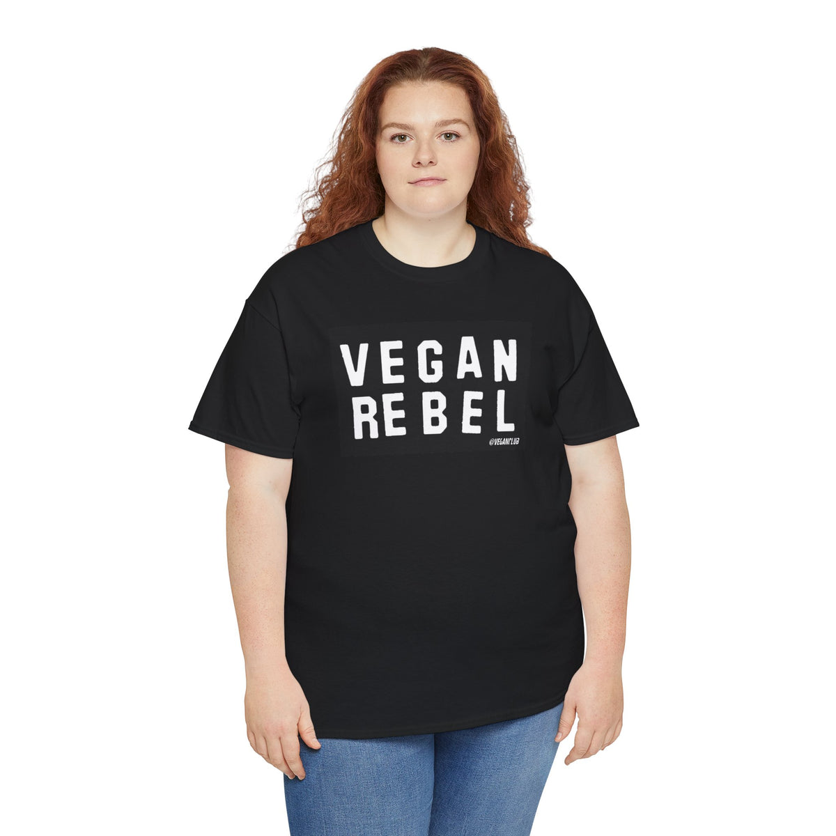 Vegan Rebel T-shirt - Unisex Heavy Cotton Tee