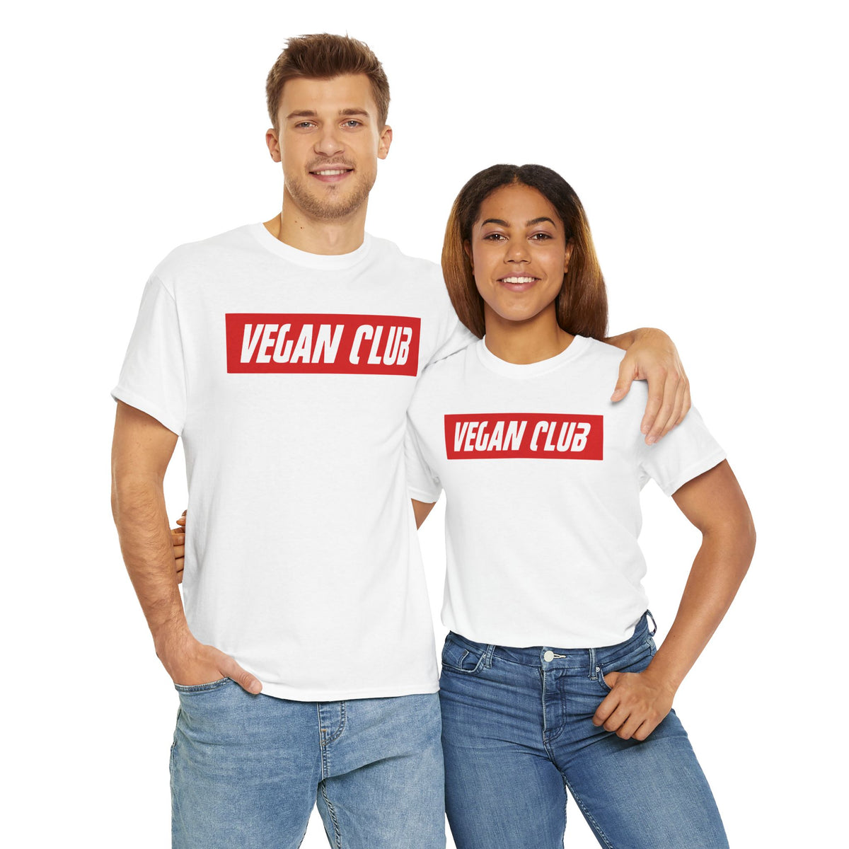 Vegan Club T-shirt - Unisex Heavy Cotton Tee