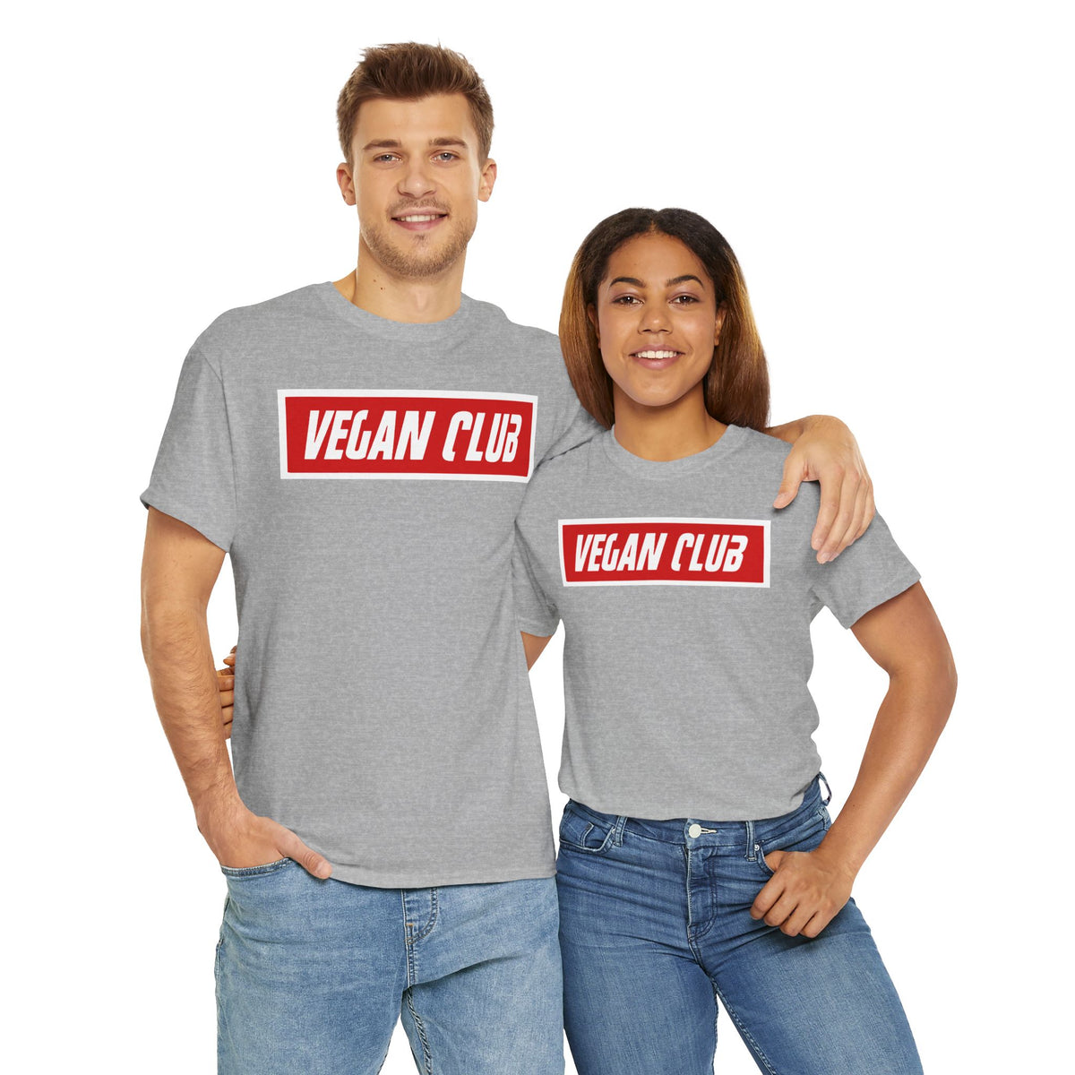 Vegan Club T-shirt - Unisex Heavy Cotton Tee