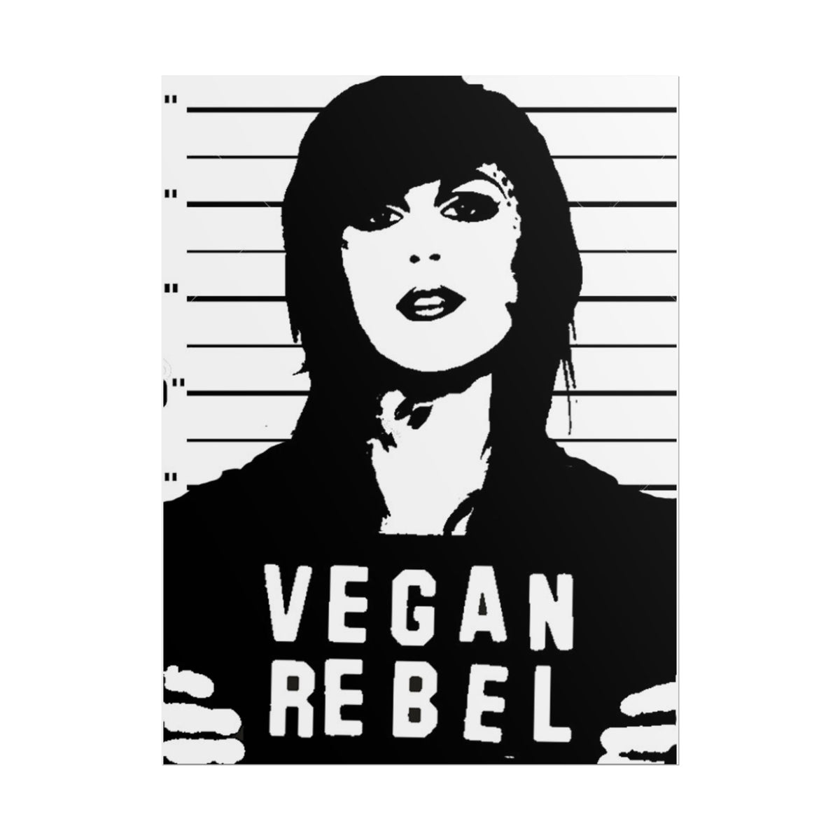 Kat Von D Vegan Rebel Poster