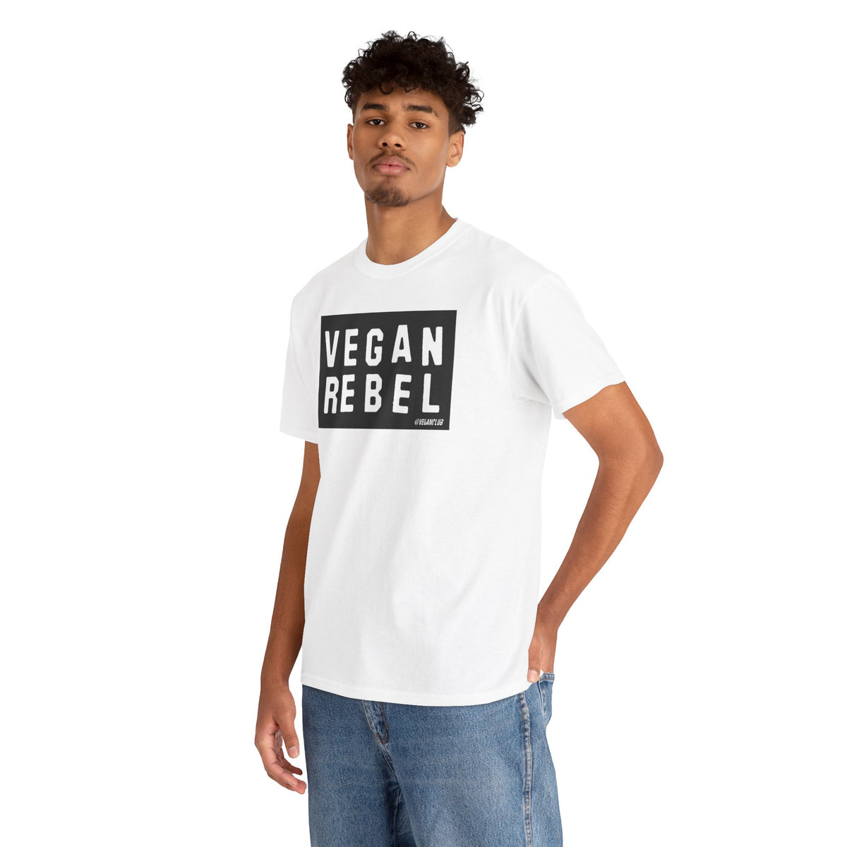 Vegan Rebel T-shirt - Unisex Heavy Cotton Tee