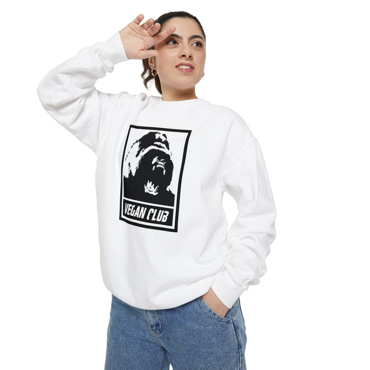 Vegan Club Gorilla Sweatshirt