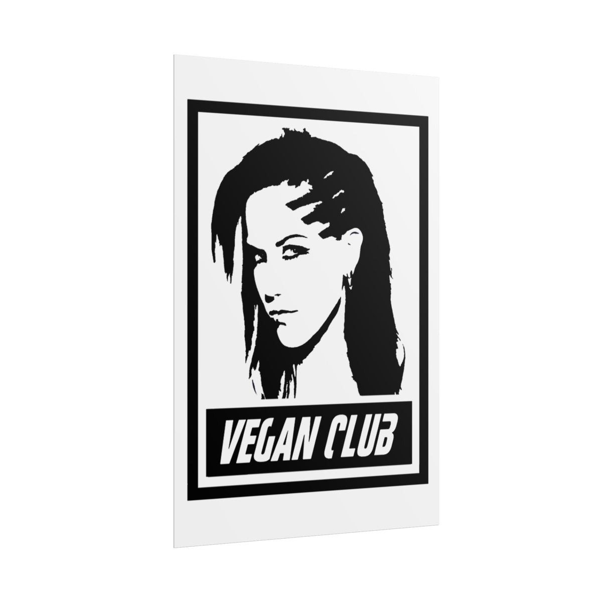 Vegan Club Poster - Alissa White Gluz