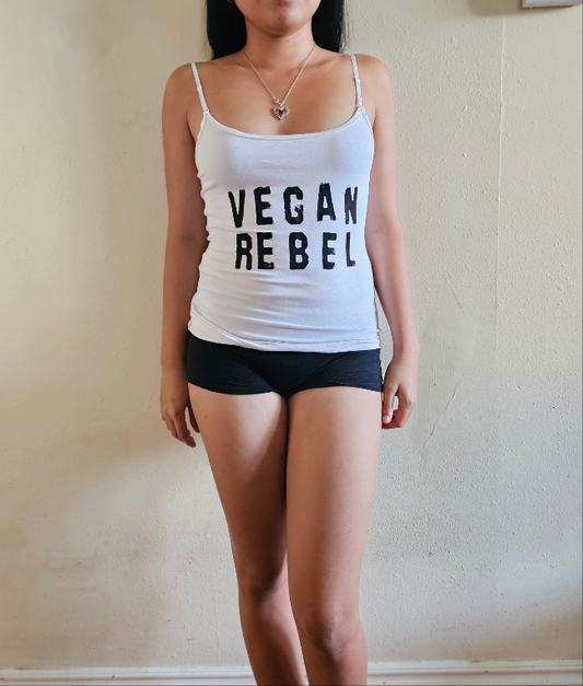 Vegan Rebel Tank Top Summer Style