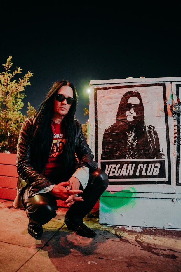 NewsPrint Poster Vegan Club feat. Jyrki @jyrki69