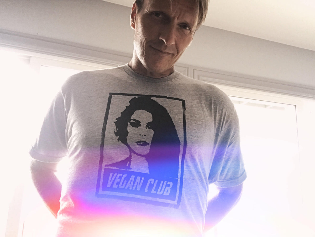 AUCTION - Vegan Club T-shirt Warrior Amy Jean Davis