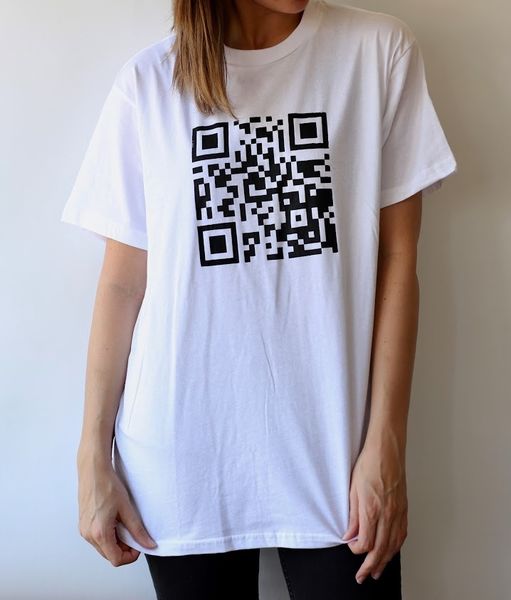 QR Code Unisex T-shirt