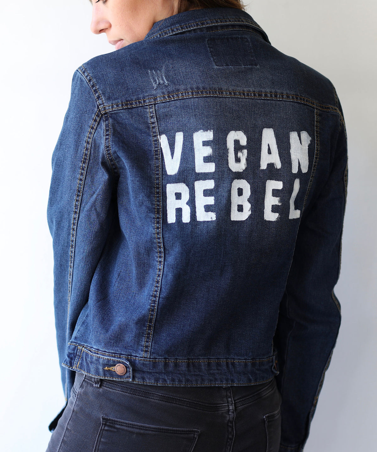 Vegan Rebel Jean Jacket