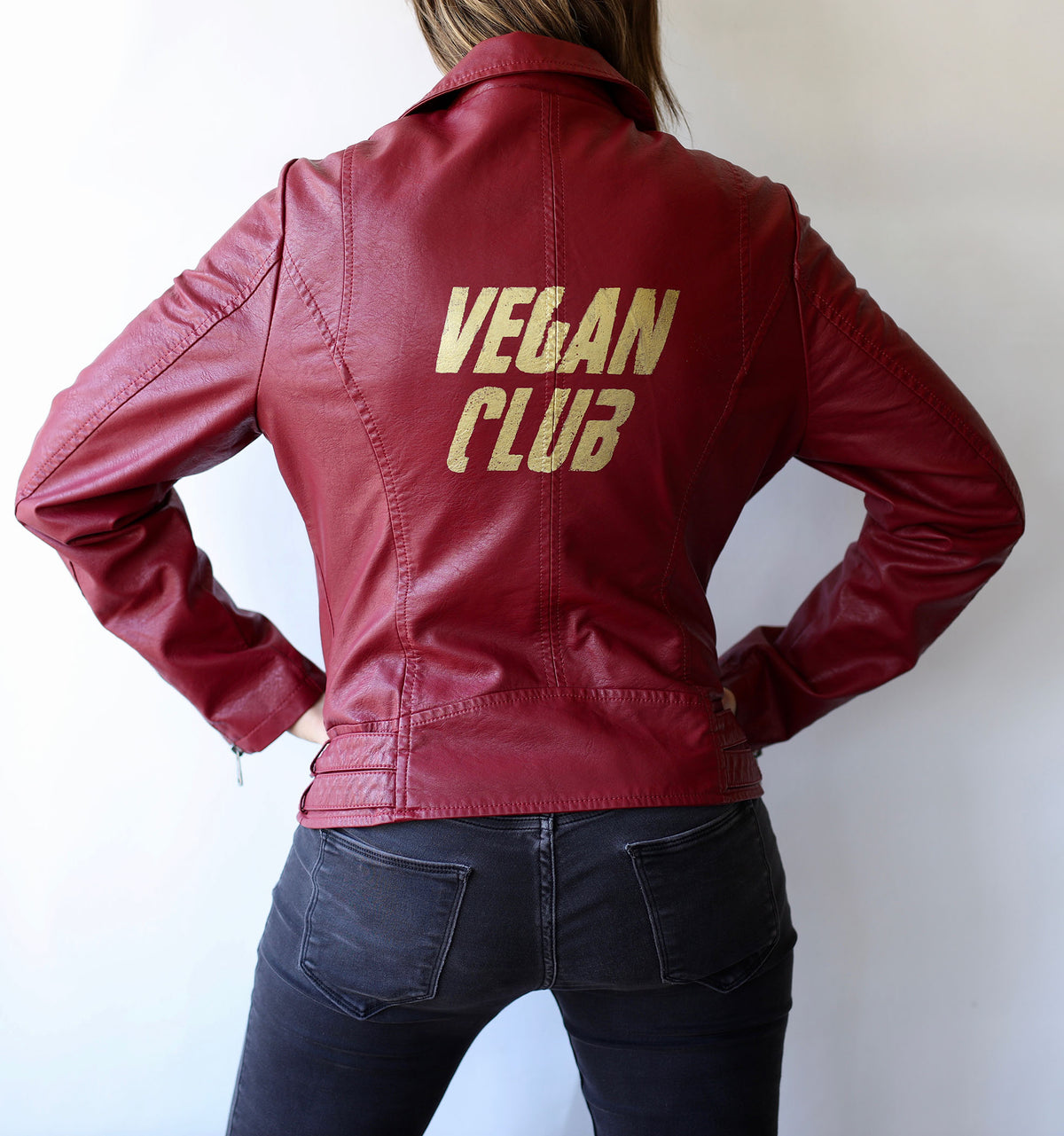 SOLD OUT - Vegan Club Faux Leather Jacket