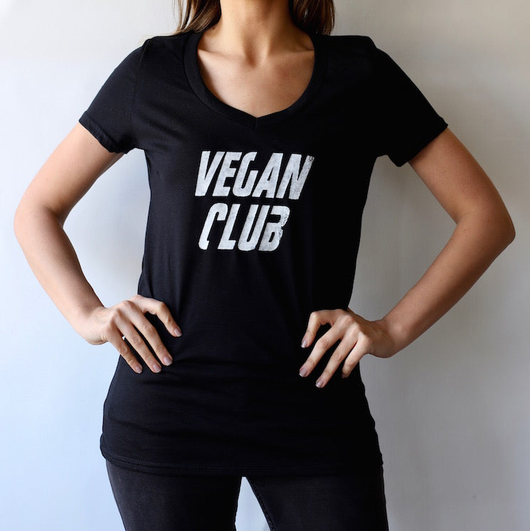 Vegan Club Women's V-Neck T-shirt
