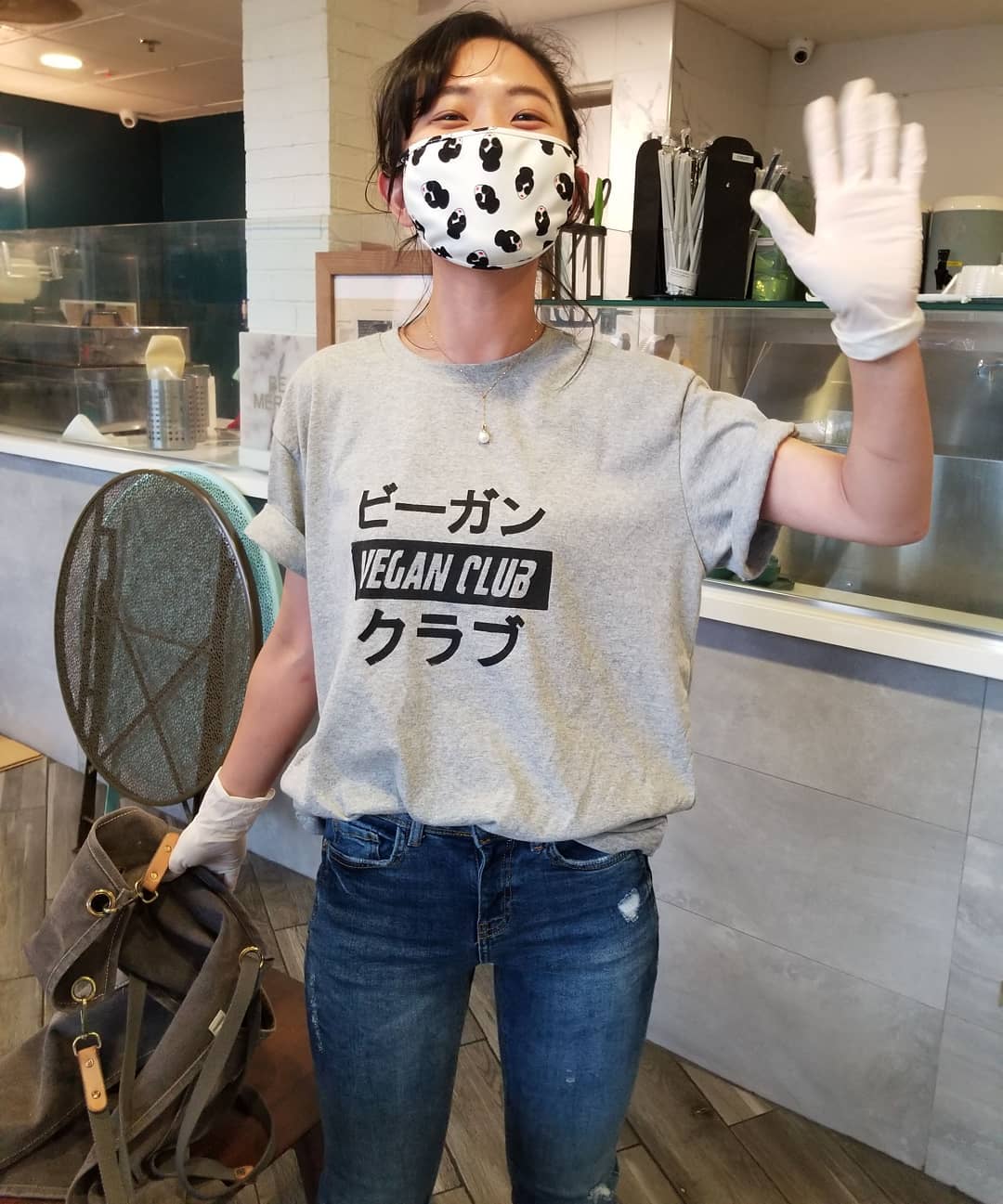 Vegan Club in Japanese T-shirt