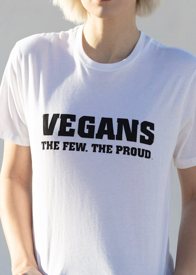 Vegans, The Few The Proud T-shirt