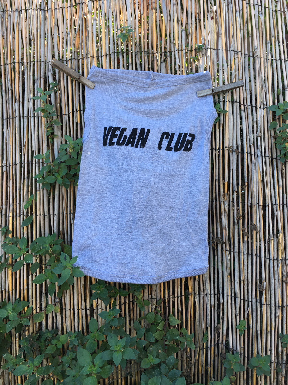 Dog Tee "Vegan Club"