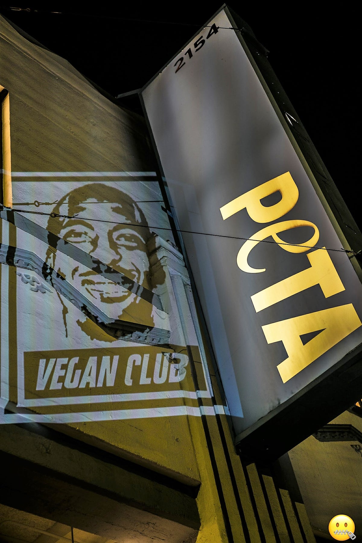 Street Art NewsPrint Poster Vegan Club featuring John Salley Signed L3f0u - pic by @chefitophoto
