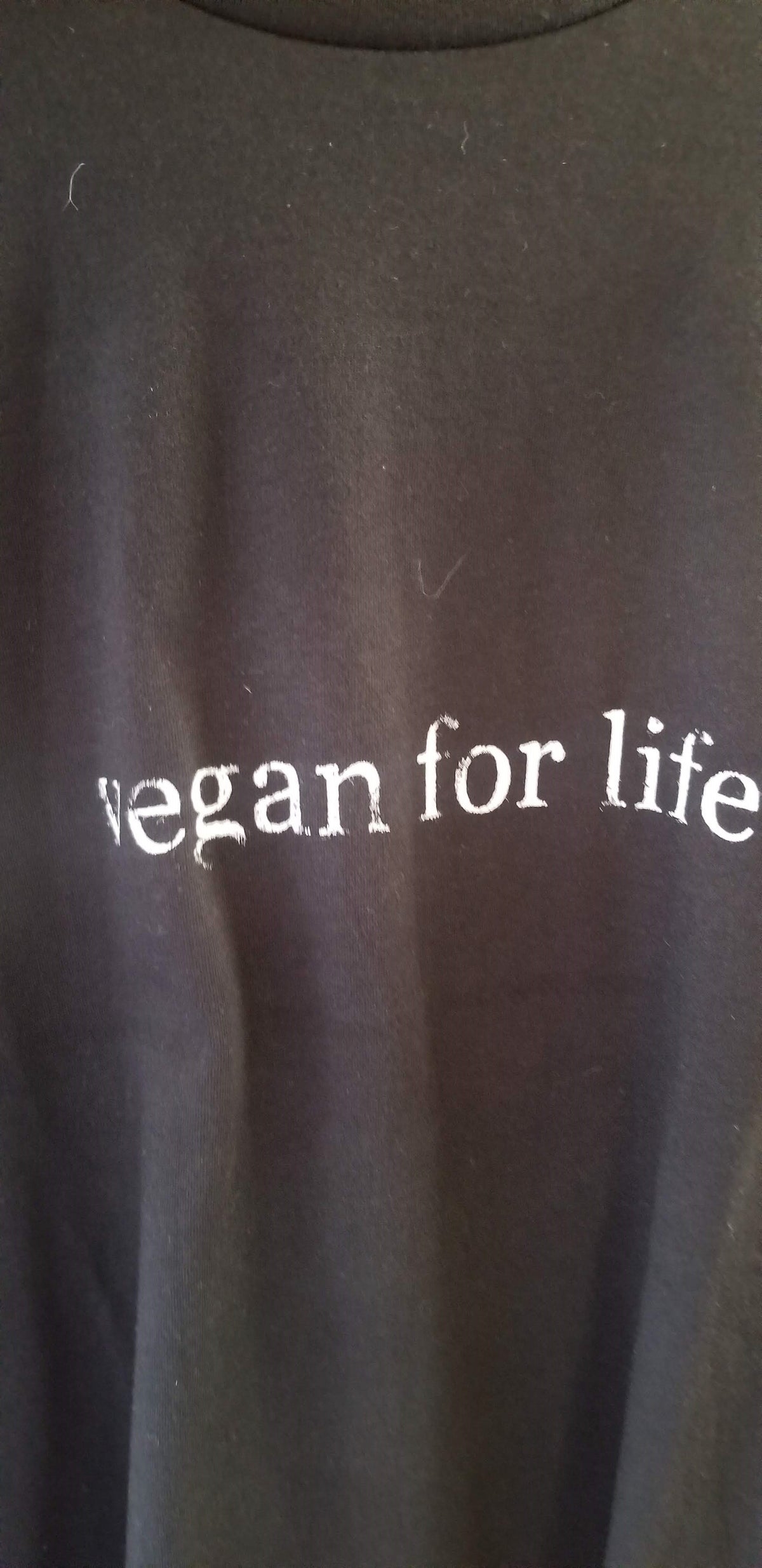 Vegan for Life T-shirt