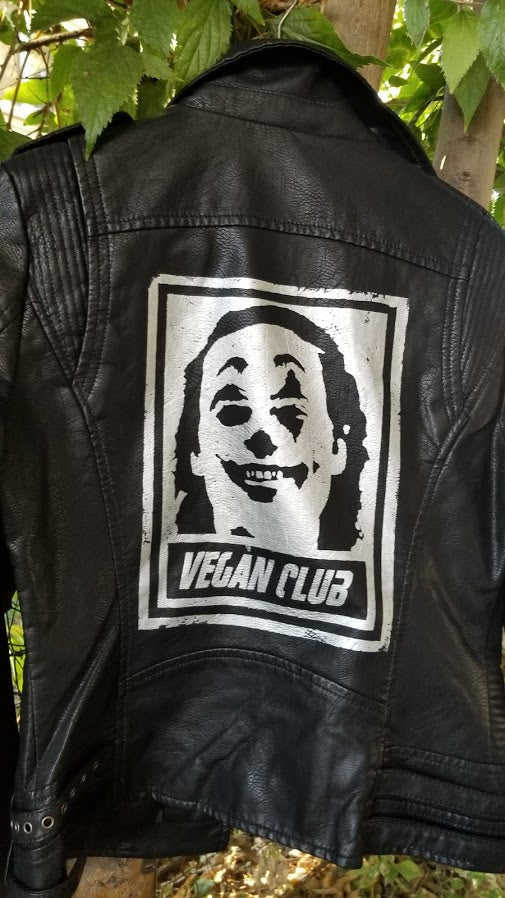 SOLD OUT - Joker Vegan Club Faux Leather Jacket (Women's)
