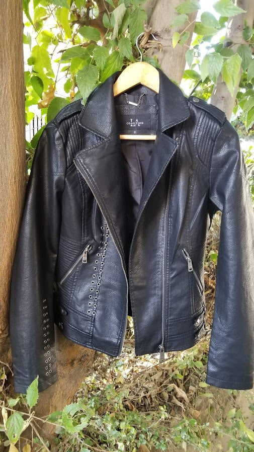 SOLD OUT - Joker Vegan Club Faux Leather Jacket (Women's)