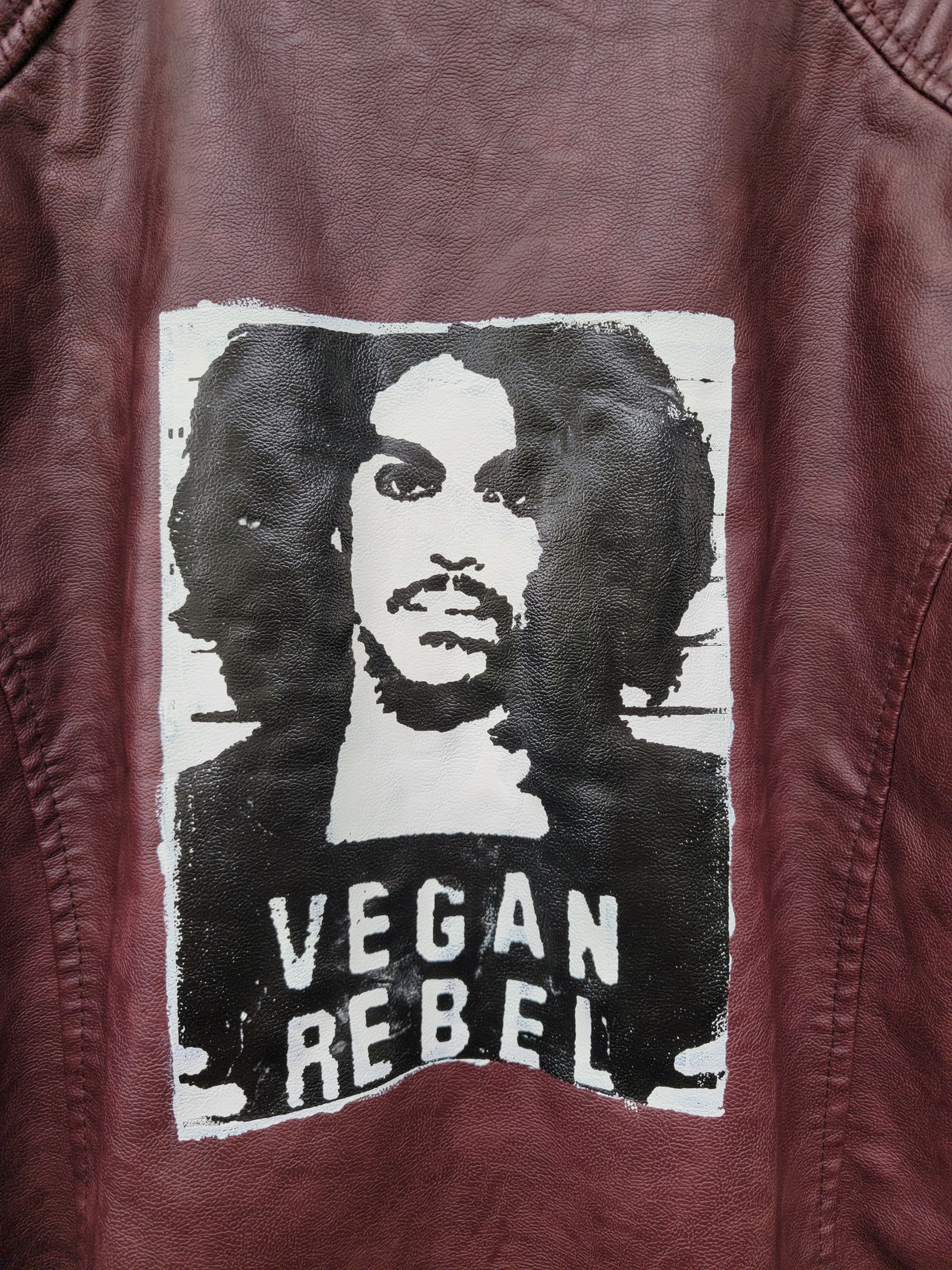 Men's Faux Leather Jacket Vegan Rebel Prince
