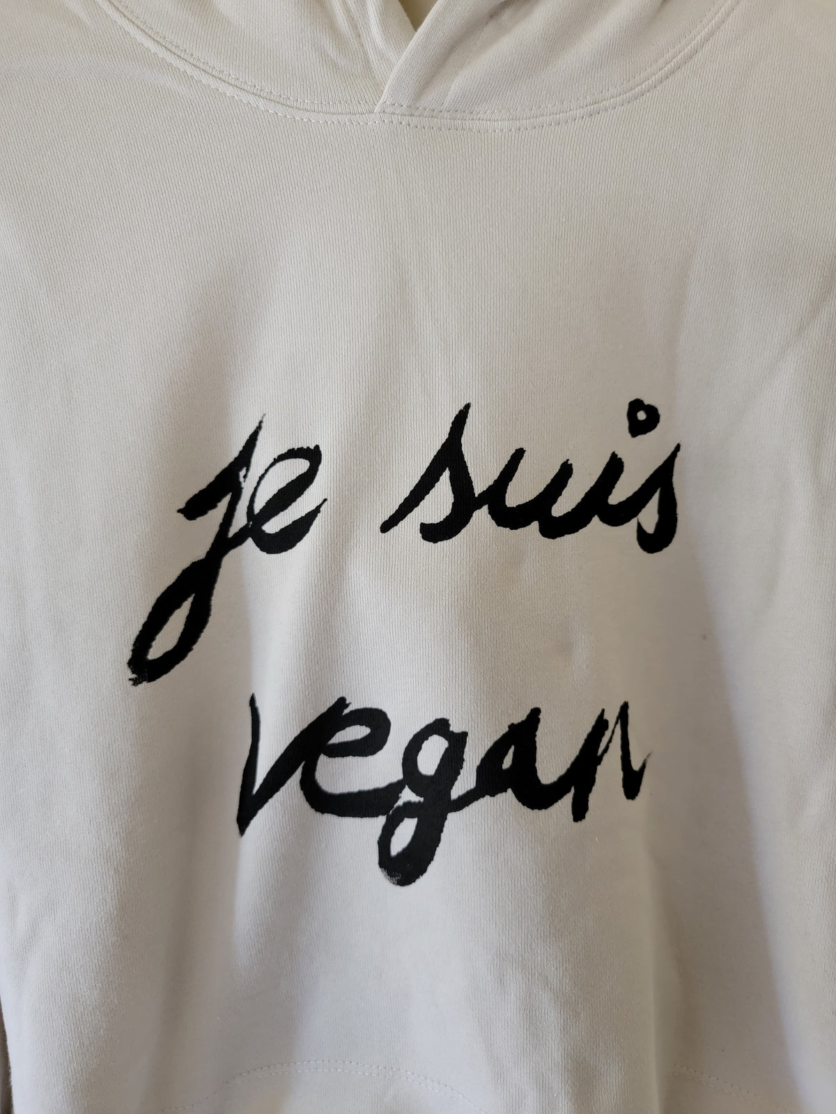 Short Waist Sweater Je Suis Vegan