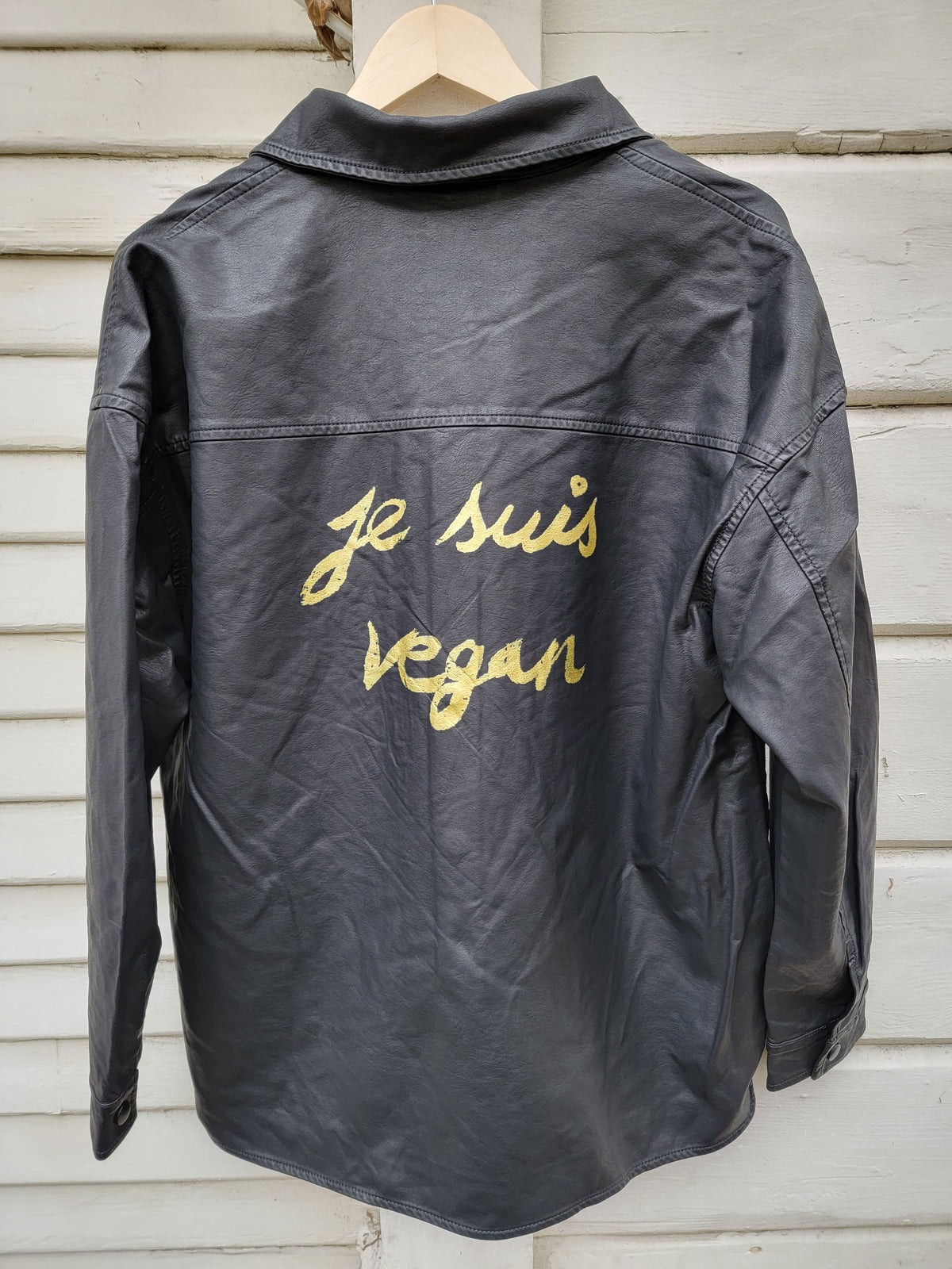 New 2022 Design - Vegan Club Faux Leather Jacket