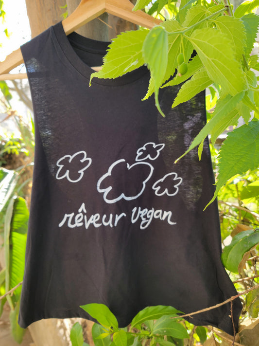 Vegan Reveur (Dreamer, in French) Tank Top
