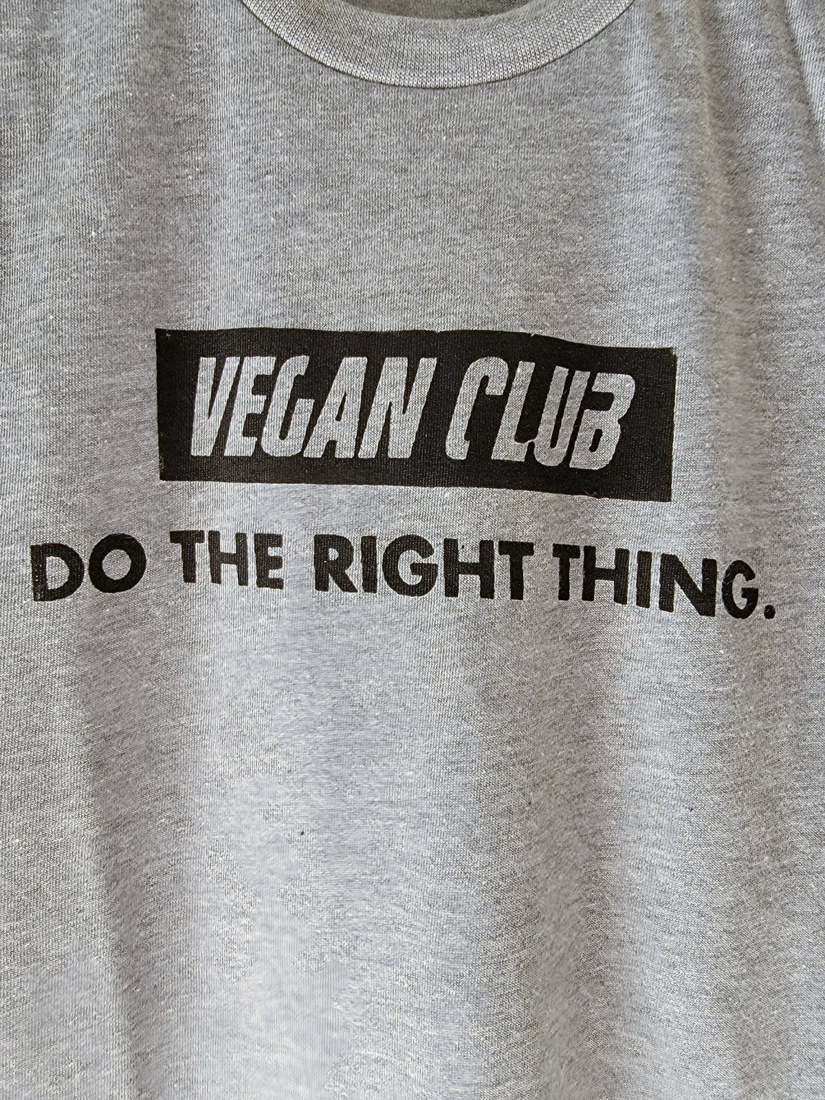 Do the Right Thing T-shirt Vegan Club