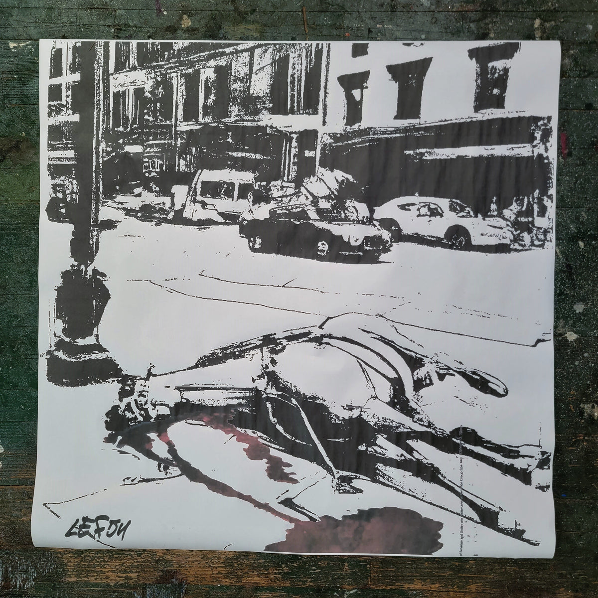 "Enough is Enough!" Another dead horse in NYC Ltd. Print