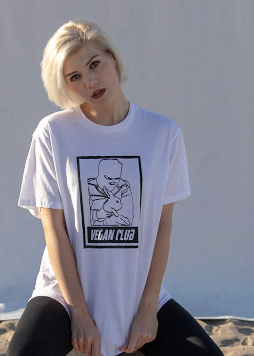 ALF & Rabbit Vegan Club T-shirt
