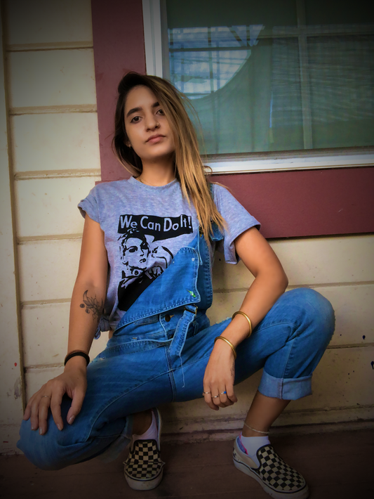 Rosie the Riveter T-shirt | Go Vegan T-Shirt