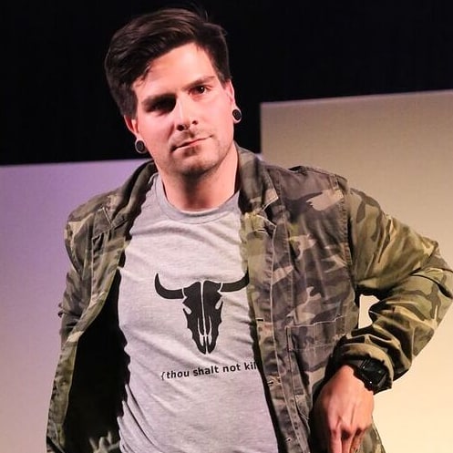 "Thou Shalt Not Kill" with Cow Skull T-shirt