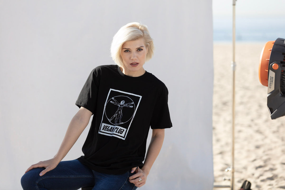 Leonardo Da Vinci Vegan Club T-shirt