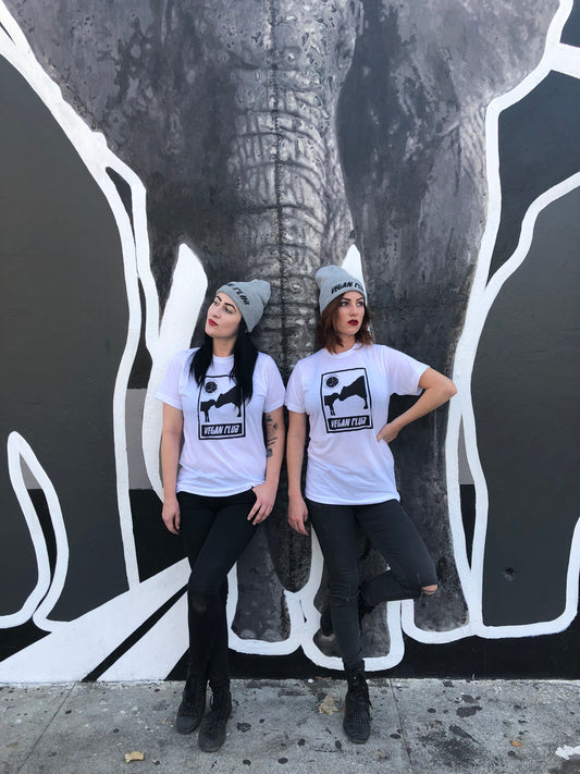 Vegan Club T-shirt feat. LA Animal Save | For the Animals Tee