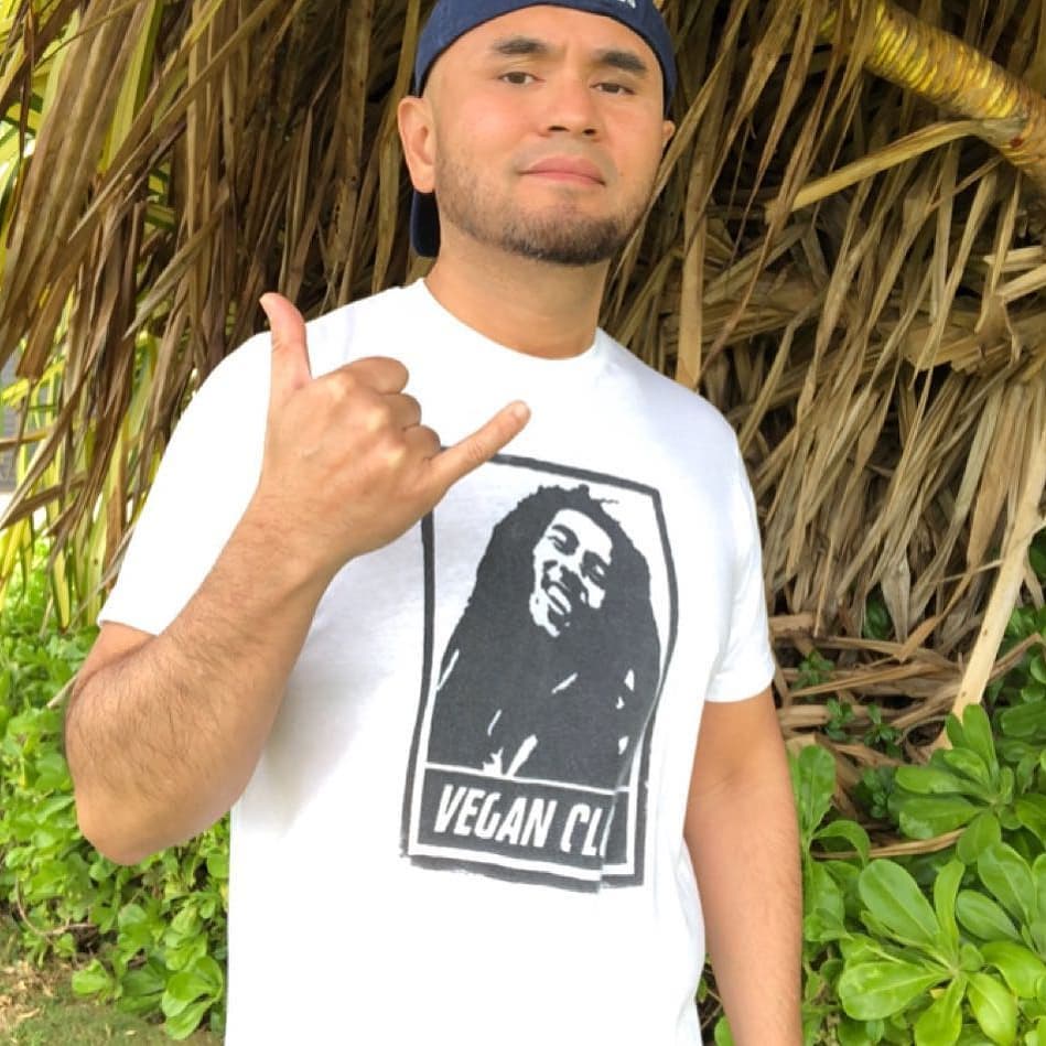 Bob Marley Vegan Club T-shirt