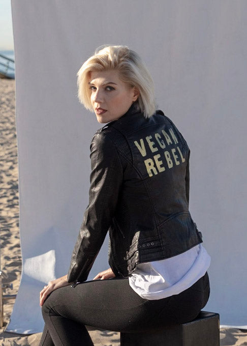 SOLD OUT - Vegan Rebel Faux Leather Jacket
