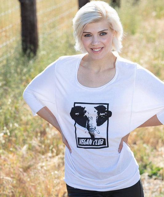 Elephant Vegan Club T-shirt