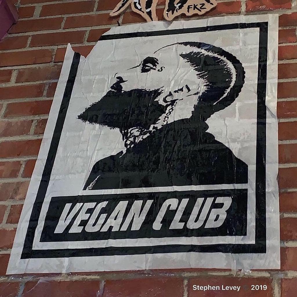 Nipsey Hussle Vegan Club poster