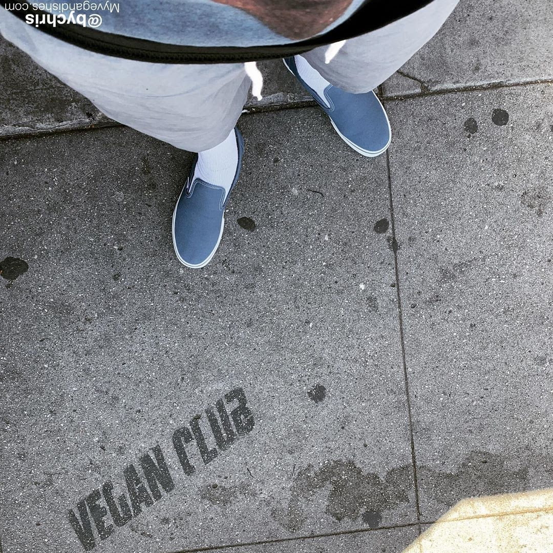 Vegan Club Street Stencil