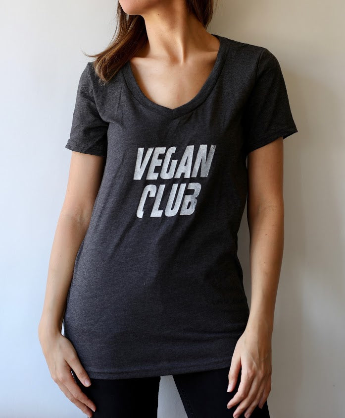 Vegan Club Women's V-Neck T-shirt