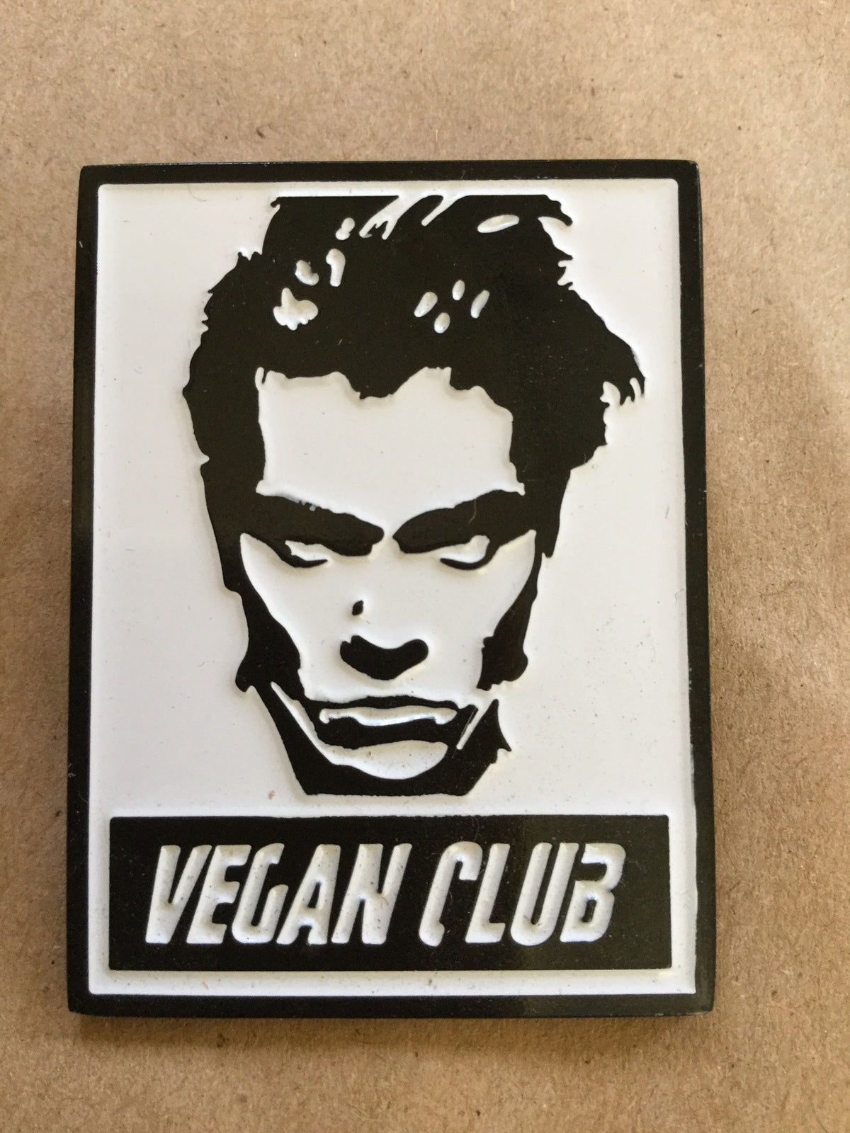 SOLD OUT - Vegan Club Pin featuring River Phoenix