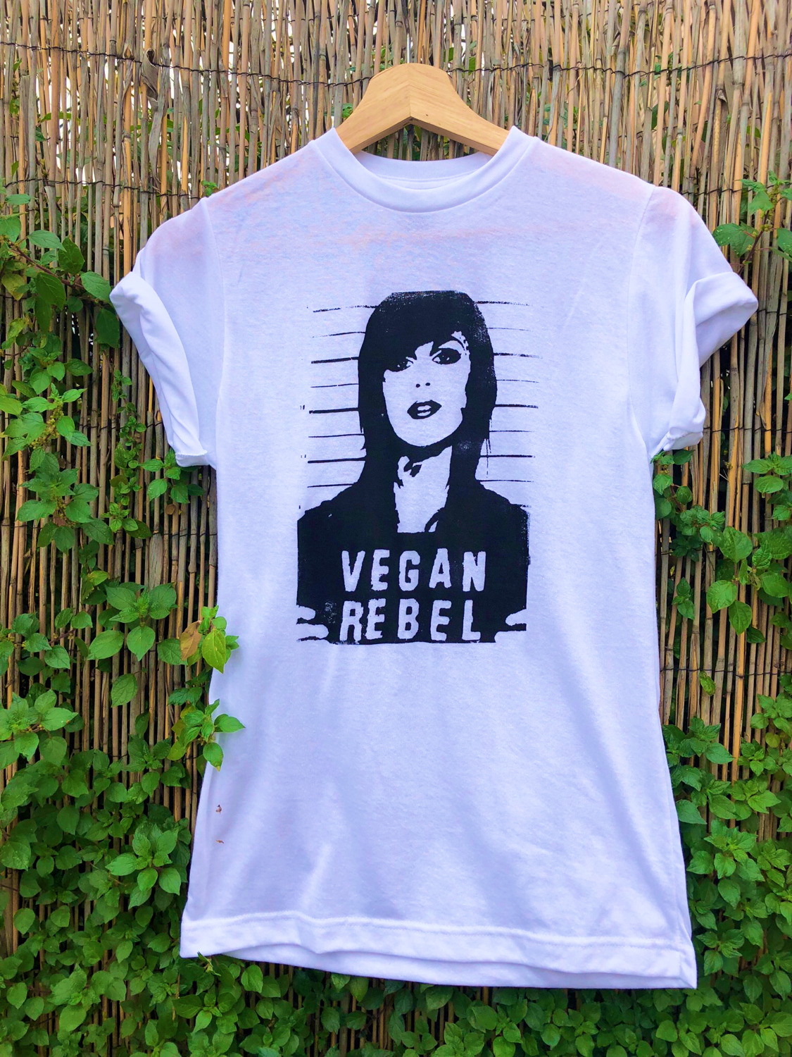 Kat Von D Vegan Rebel Mug Shot T-shirt