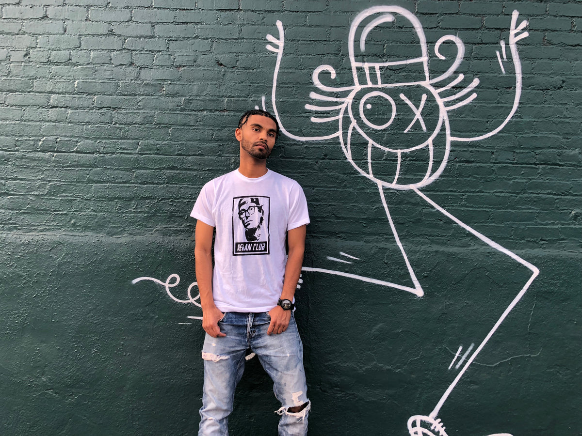 Vegan Club t-shirt featuring Toby Morse