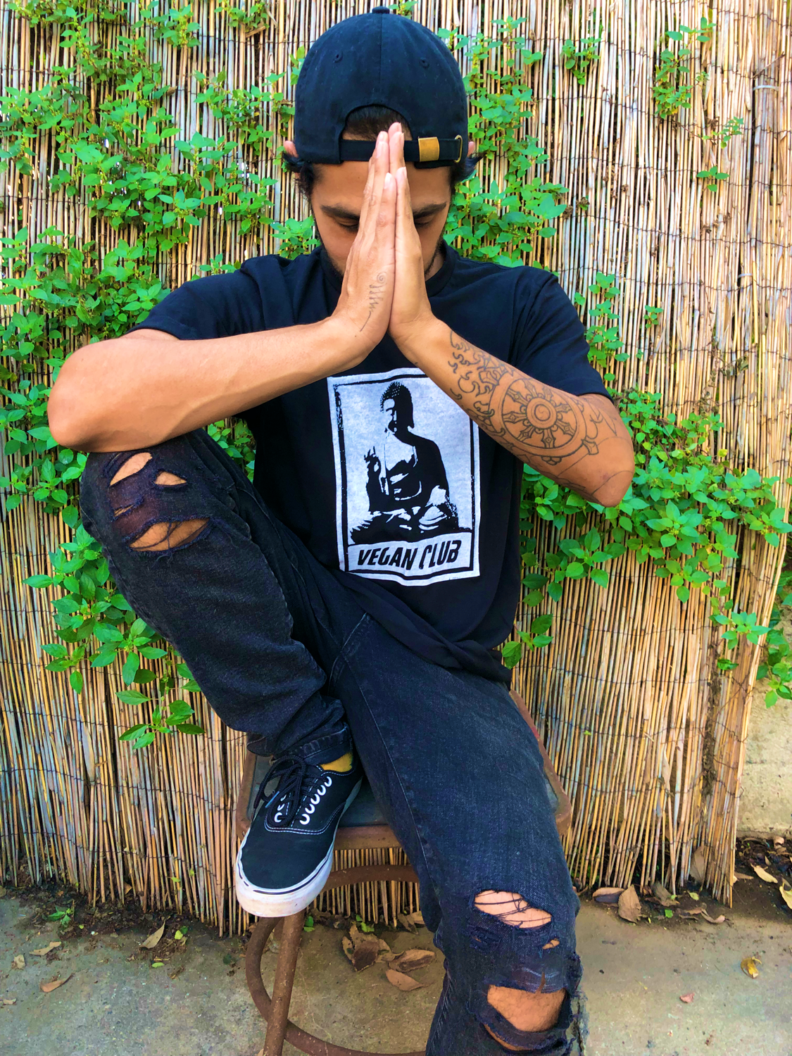 Buddha Vegan Club T-shirt