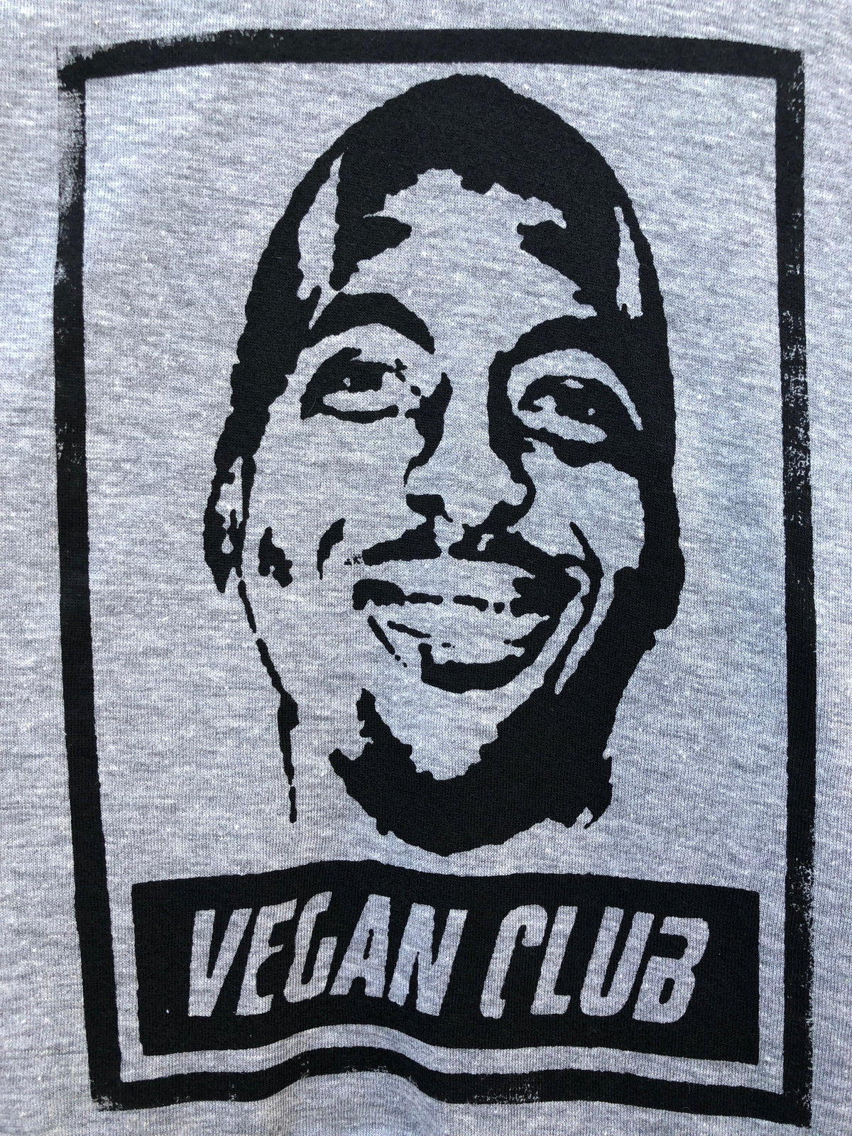 Organic Made in USA T-shirt "Vegan Club" featuring John Salley